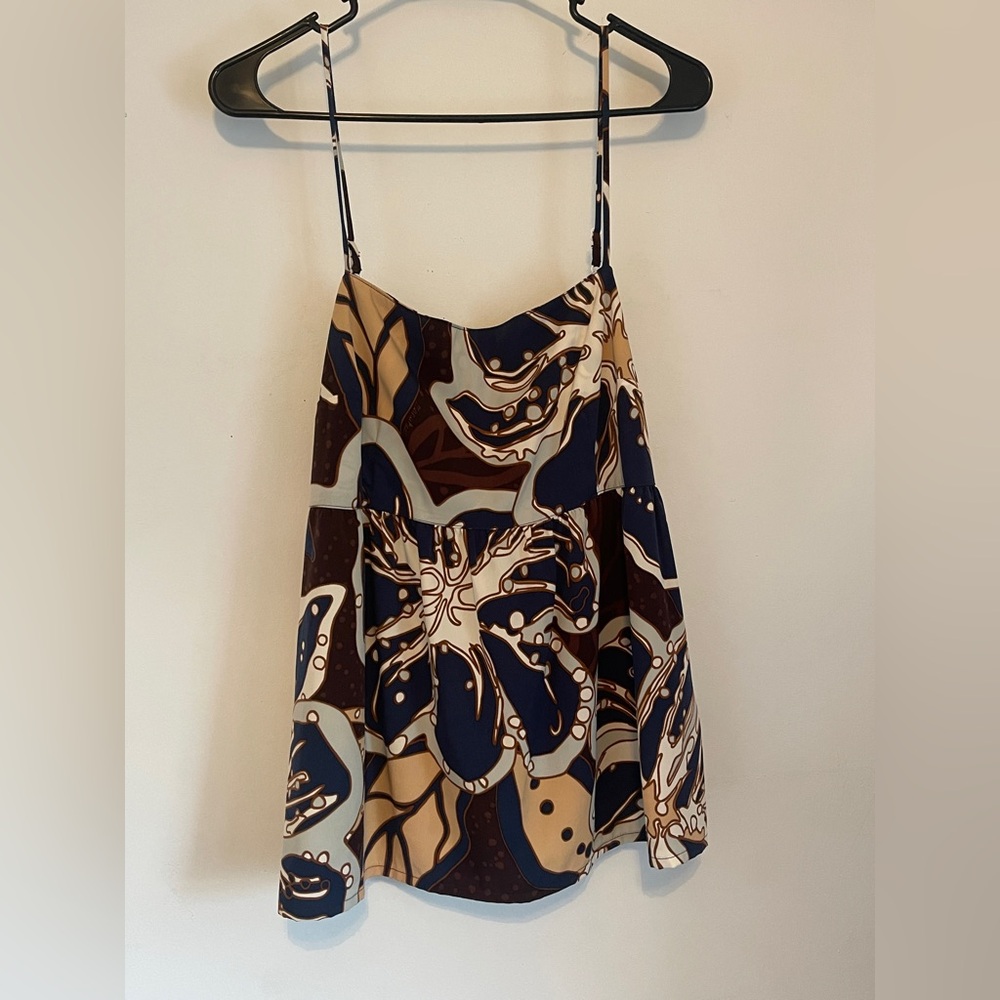 MANUHEALII Kou Spaghetti Strap Top